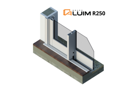 Sistema Primora para obras de médio padrão de todas as regiões brasileiras. Com folhas de bitola de 25 mm.